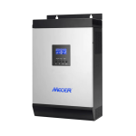 Mecer Hybrid 5000VA / 5000W Inverter Charger 2 400W Pwm Controller 220VAC 48V Dc No Parallel Capability SEHM12